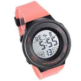 Multifunction Electronic Watch for Students with Timing Alarm 1Pcs in Orange
