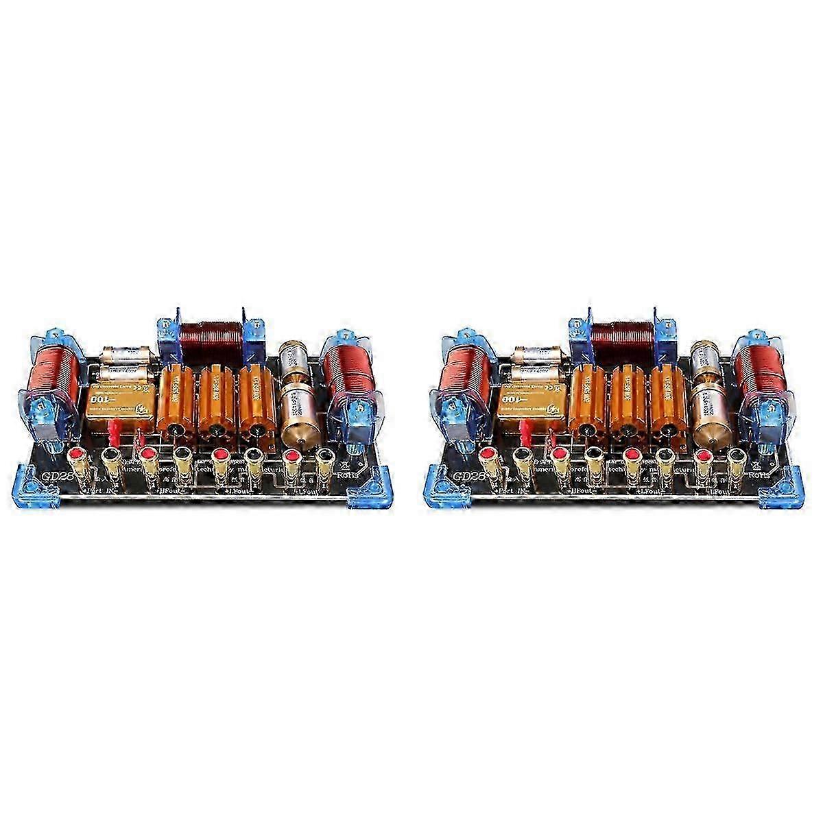 2200W Audio Frequency Divider Two Way Speaker Crossover