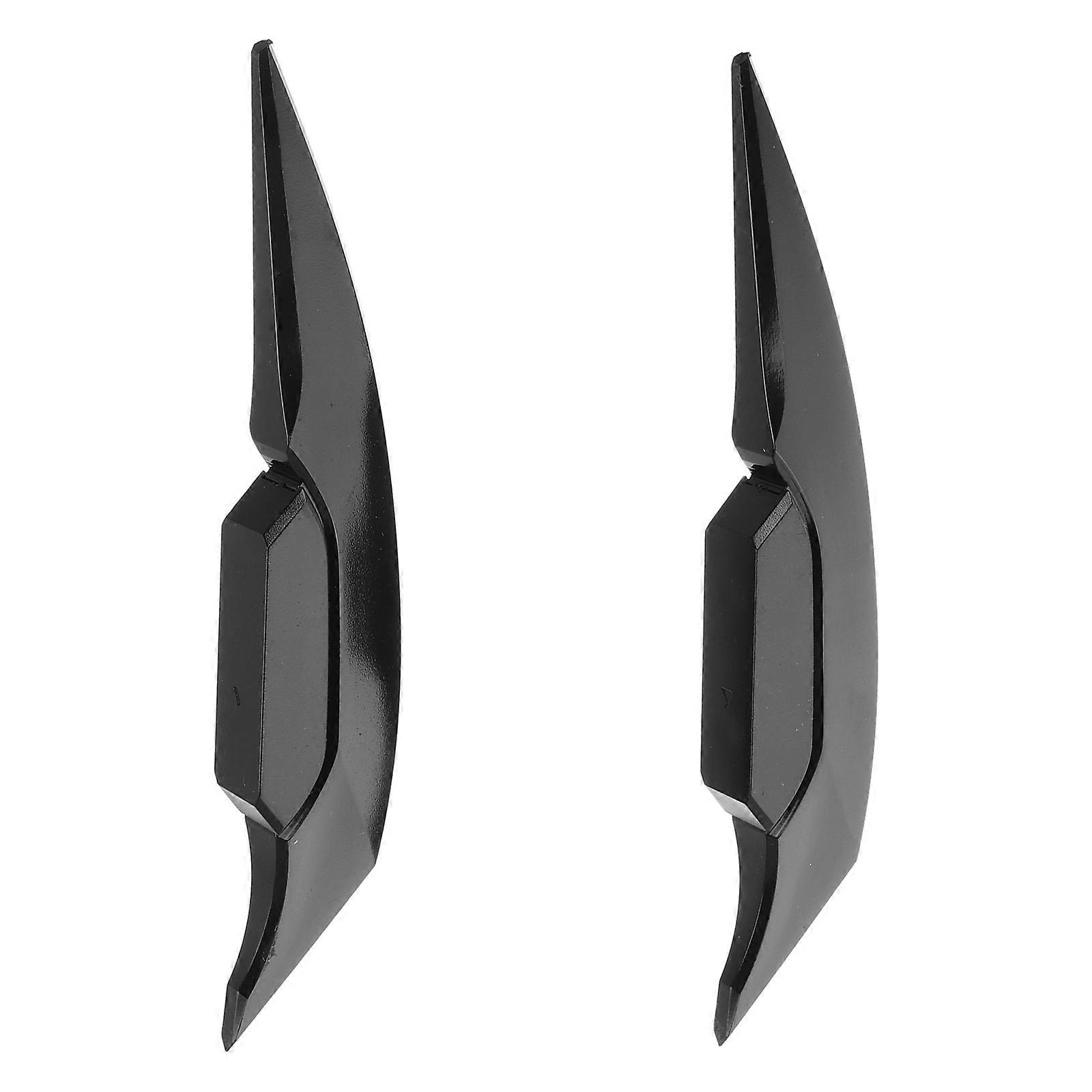 Motorcycle Black Side for Motorcycle 2Pcs Aerodynamic Design