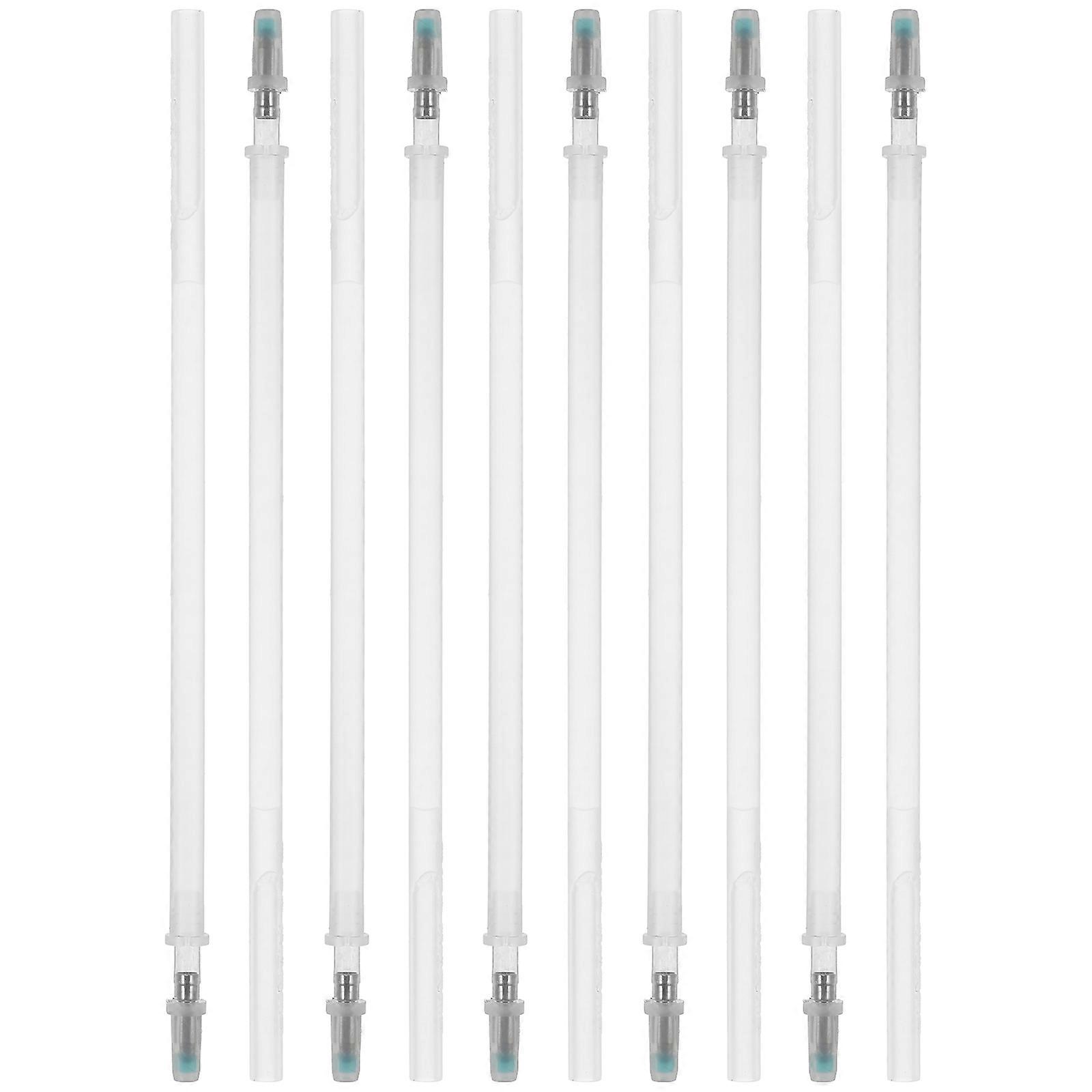 Fluorescent Pen Refills for Smooth Writing 10Pcs Multi Refill Set