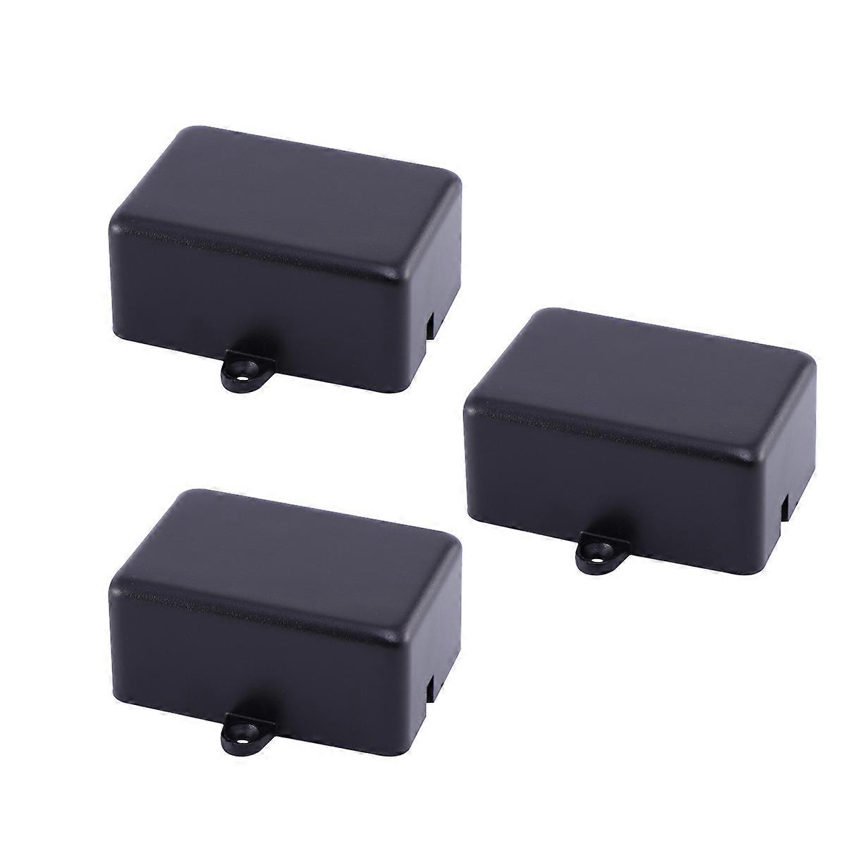 Electronic Junction Box Plastic DIY Enclosure Case for Protection 3Pcs