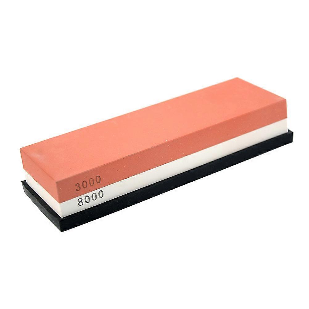 Sharpener Stone Double-Sided Whetstone for Sharpening Use 1Pcs Red White