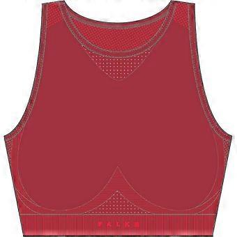 Falke Seamless Medium Support Sports Bra - Ruby Red