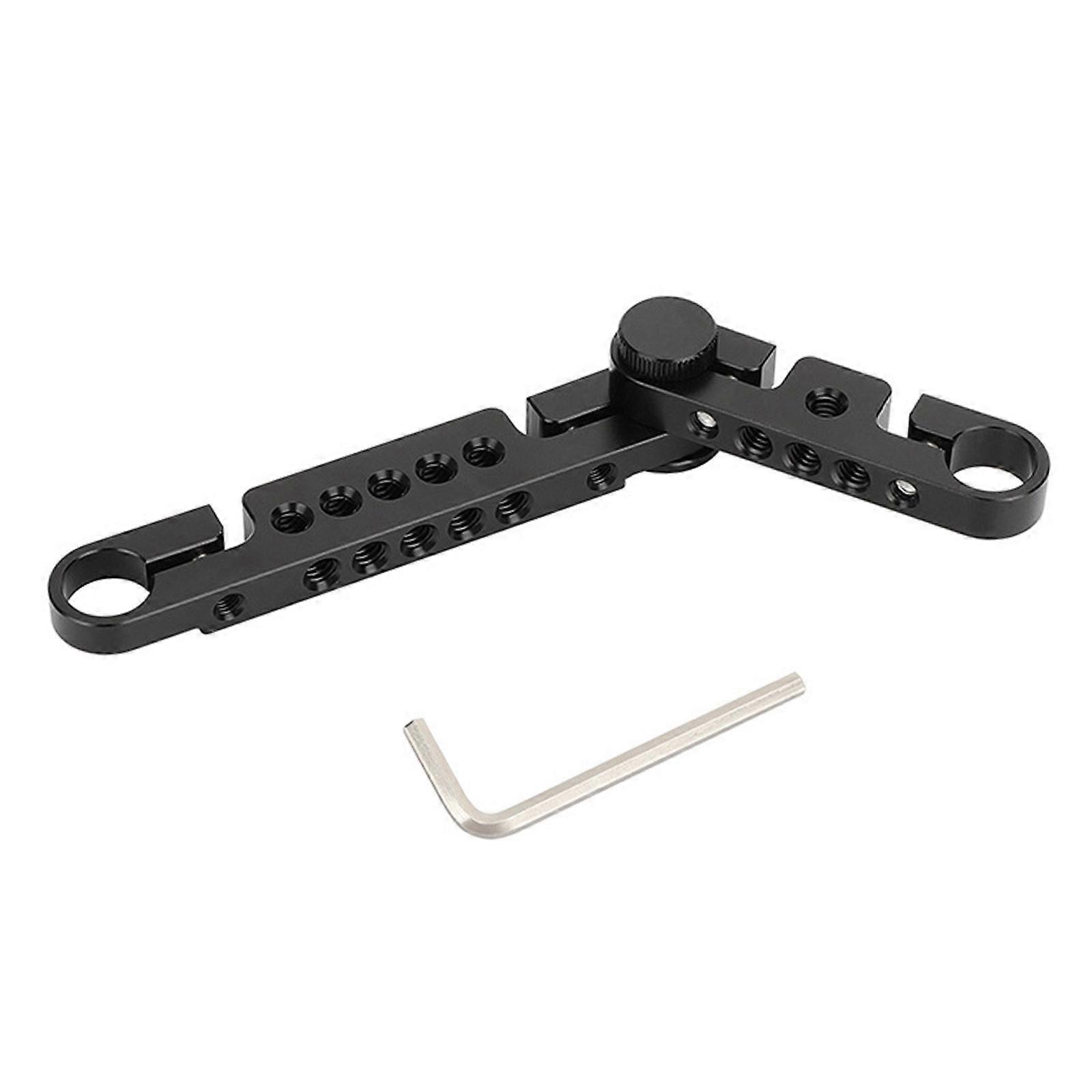 High Strength Adjustable Camera Bracket Cheese Plate With Multiple Attachment Point For Creative Shoots Angles Multicolor