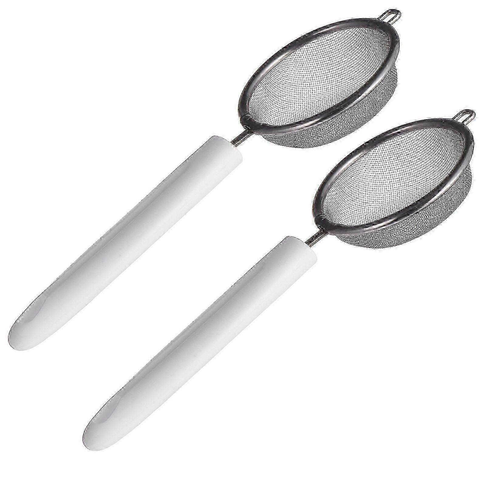 Mesh Flour Sifter Baking Filter for Kitchen Use 2Pcs Pack