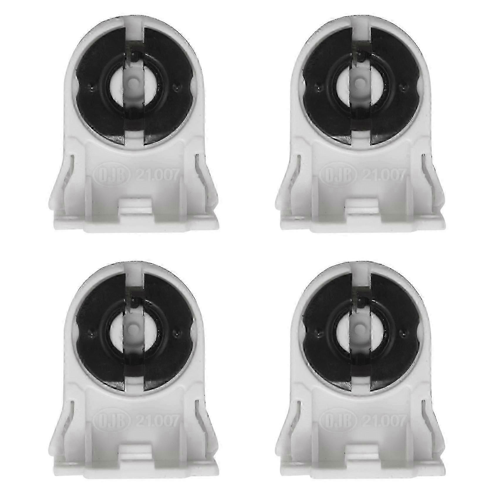 T8 fluorescent lamp socket, pack of 4, reference 1105