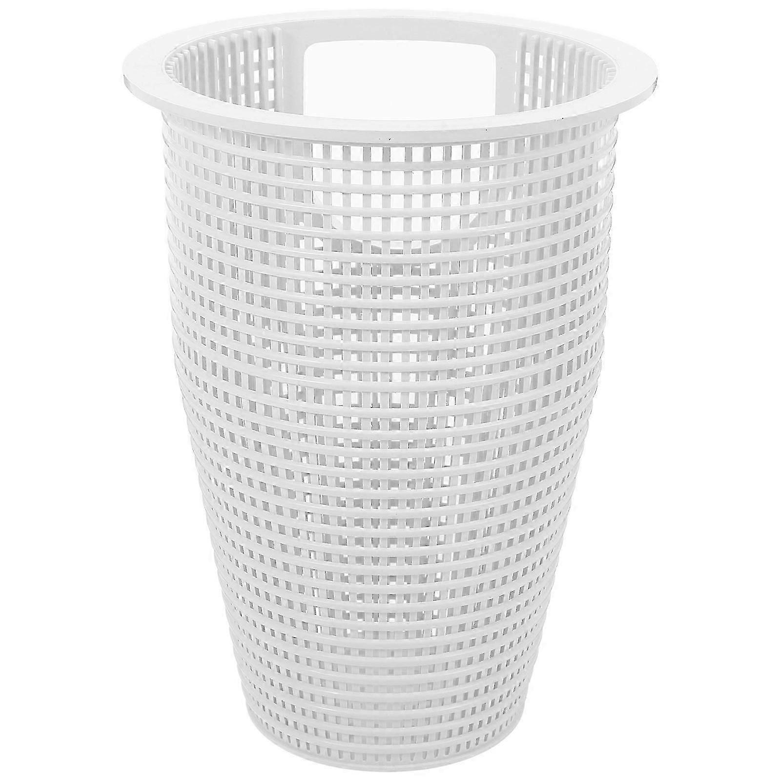 Pool Skimmer Basket for Inground Pool Replacement with Reusable Filter