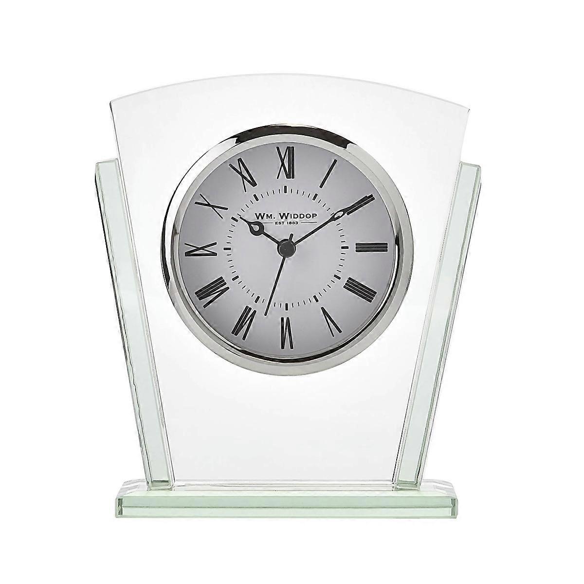 Widdop Layered Glass Mantel Clock