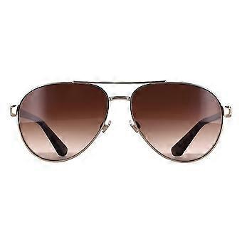 Burberry Sunglasses BE3167 110913 Light Gold Brown Gradient