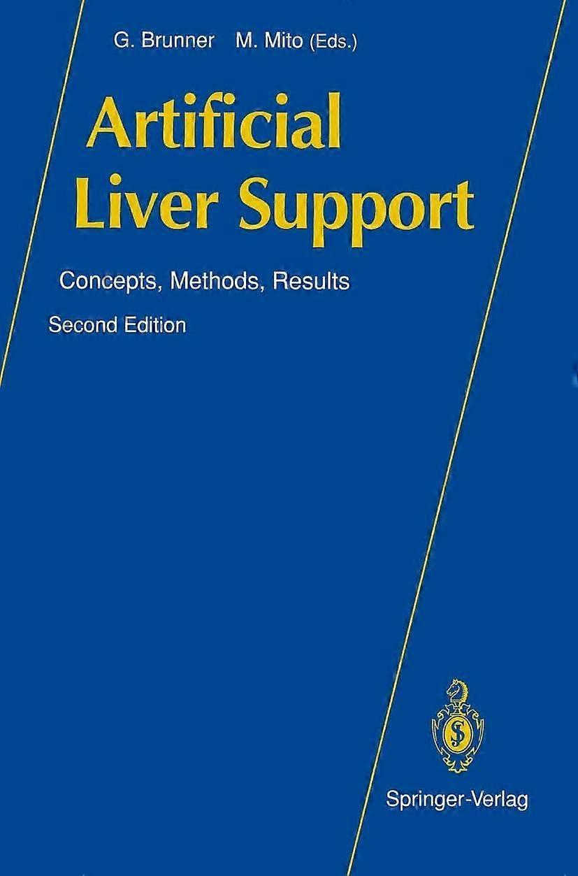 Artificial liver support concepts, methods, results
