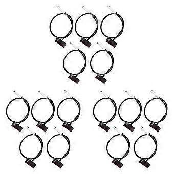 15Pcs Rücklicht Rücklicht Bremslichter mit Linie für Mijia M365 M187 Elektroroller