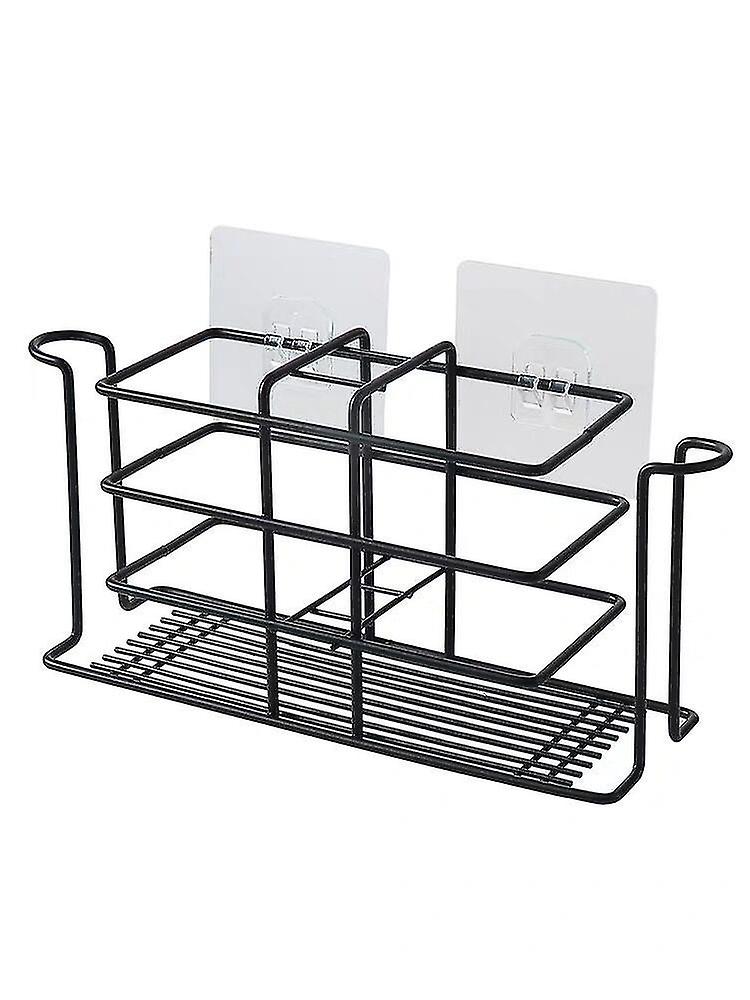 Perforated Iron Toothbrush Rack