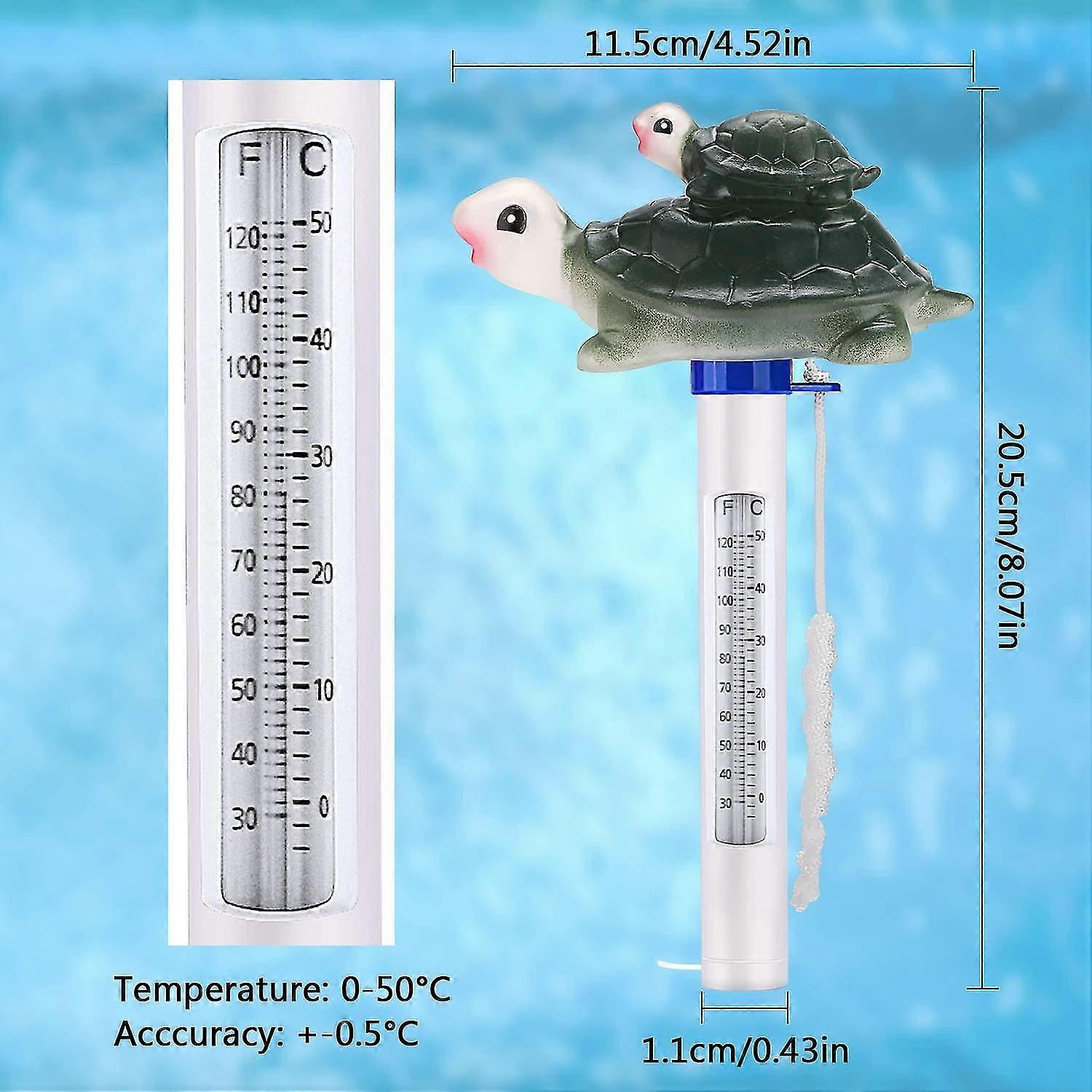 Floating Pool Thermometer With String Swimming Pools, Hot Tub, Spa