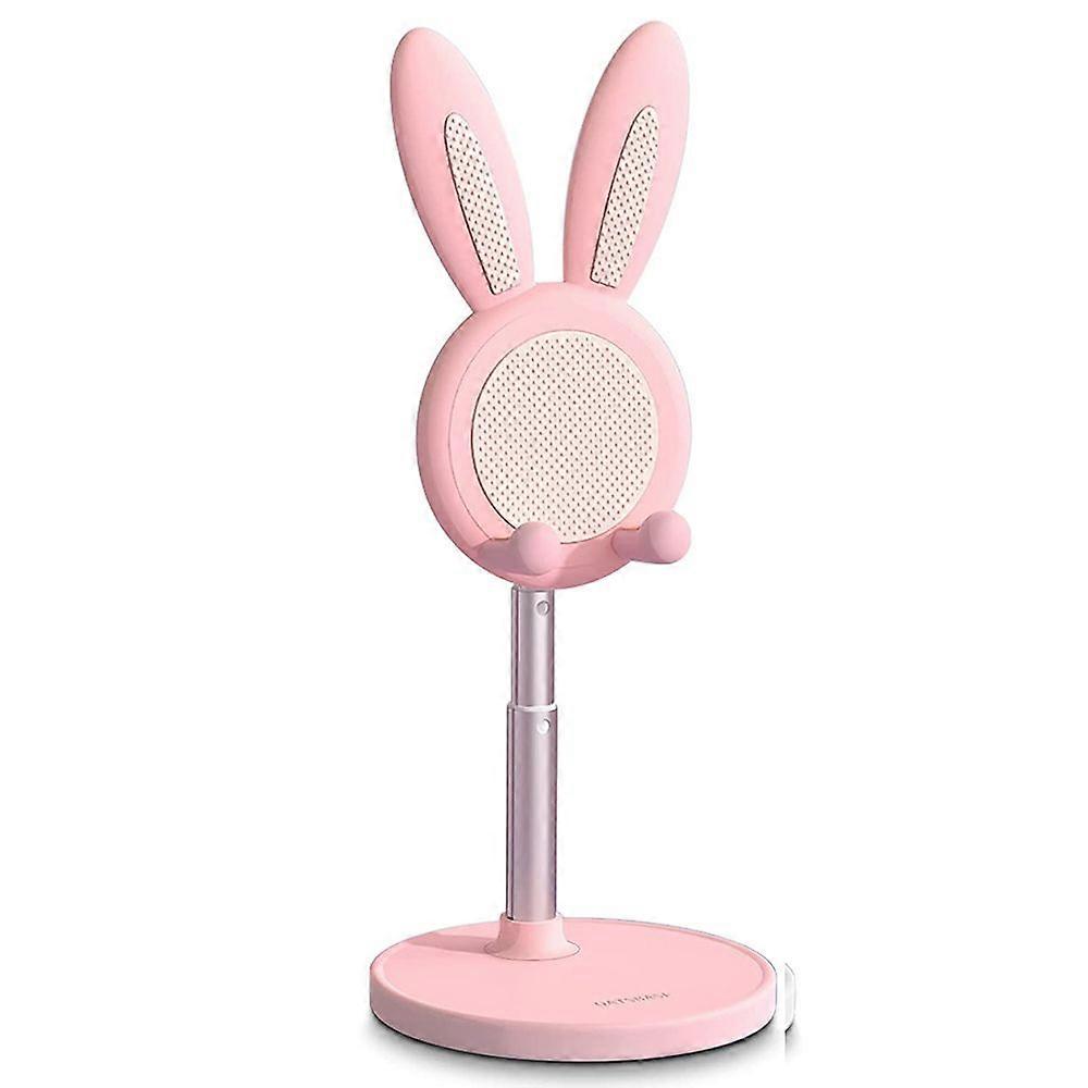 Mobile phone desktop bracket - pink