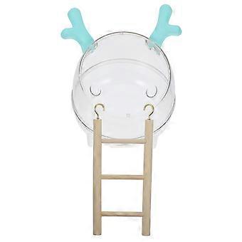 Hamster Bathtub Bathroom for Sand Bath and Toilet Pet Cage Accessory
