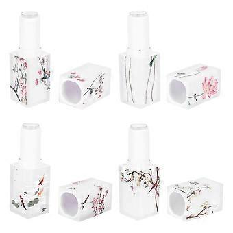 Chinese Style Lipstick Tube for Storage Use 4Pcs Durable Empty Containers