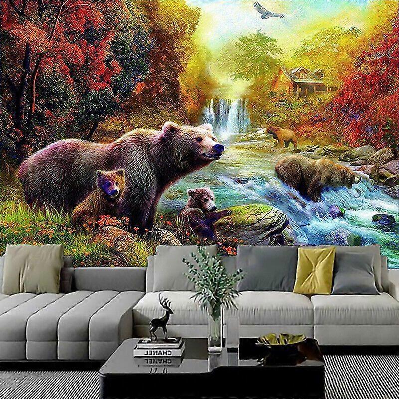 River Bear Flag 3D GT0587