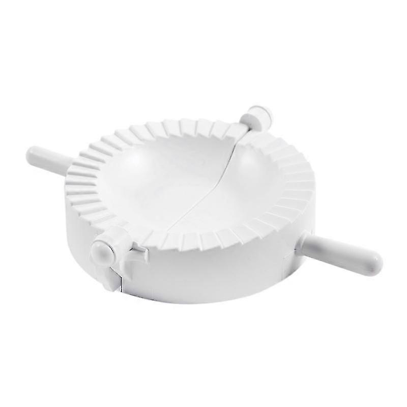 White Plastic Hand Press Dumplings Dumpling Mold