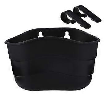 1 Pc Scooter Mand Kinderen Fietsmand Plastic Hangende Stuurmand voor Kinderen (Zwart)