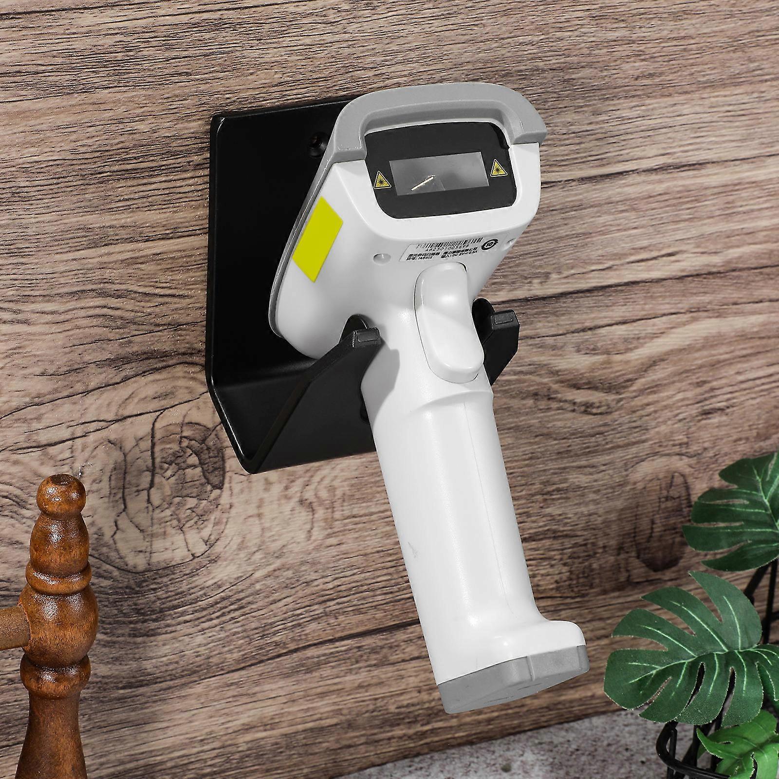 1 Set Barcode Scanner Reader Mount Bracket Scanning Barcode Reader Holder for Desk