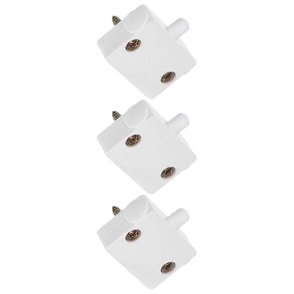 3pcs Door Switch Automatic Light Switch Touch Lamp Electrical Light Switch