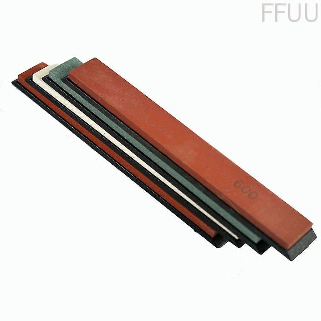 4-piece set: Fixed angle vertex blade professional knife sharpener, sharpening stone replacement set, and base.