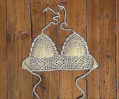 Beach Crochet Bikini Top, Futter Bademode