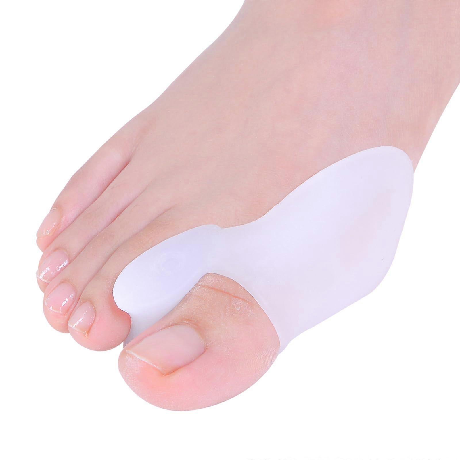 Toe Separators Double Loop Gel Toe Spacers for Big Toe Alignment and Bunion Relief 8 PCS