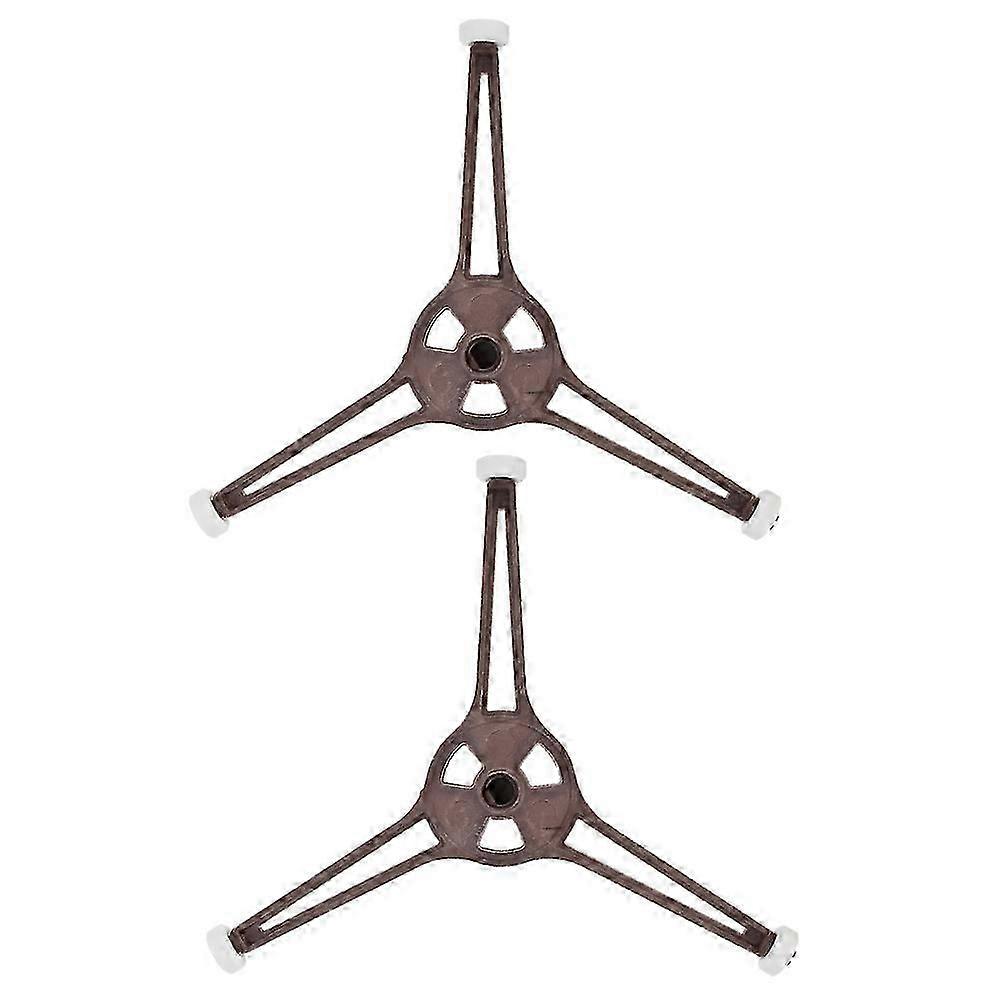 2pcs Triple Arm Microwave Turntable Holder Rotating Oven Ring Roller Replacement