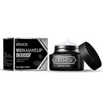 Creme hidratante natural masculino com brilho, corretivo, creme natural para homens preguiçosos, 50g