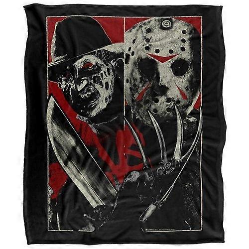 Freddy Vs Jason Printed Soft Touch Blanket