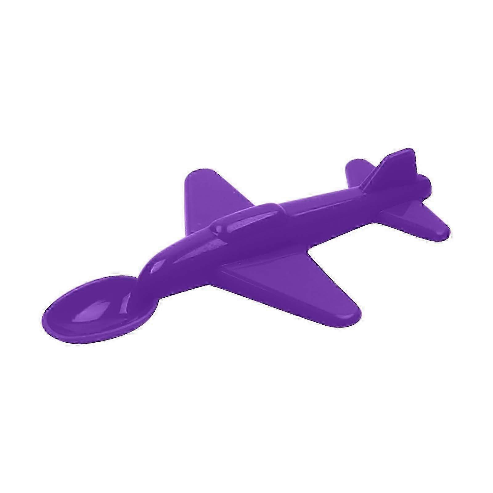 Home Plastic Small Airplane Spoon