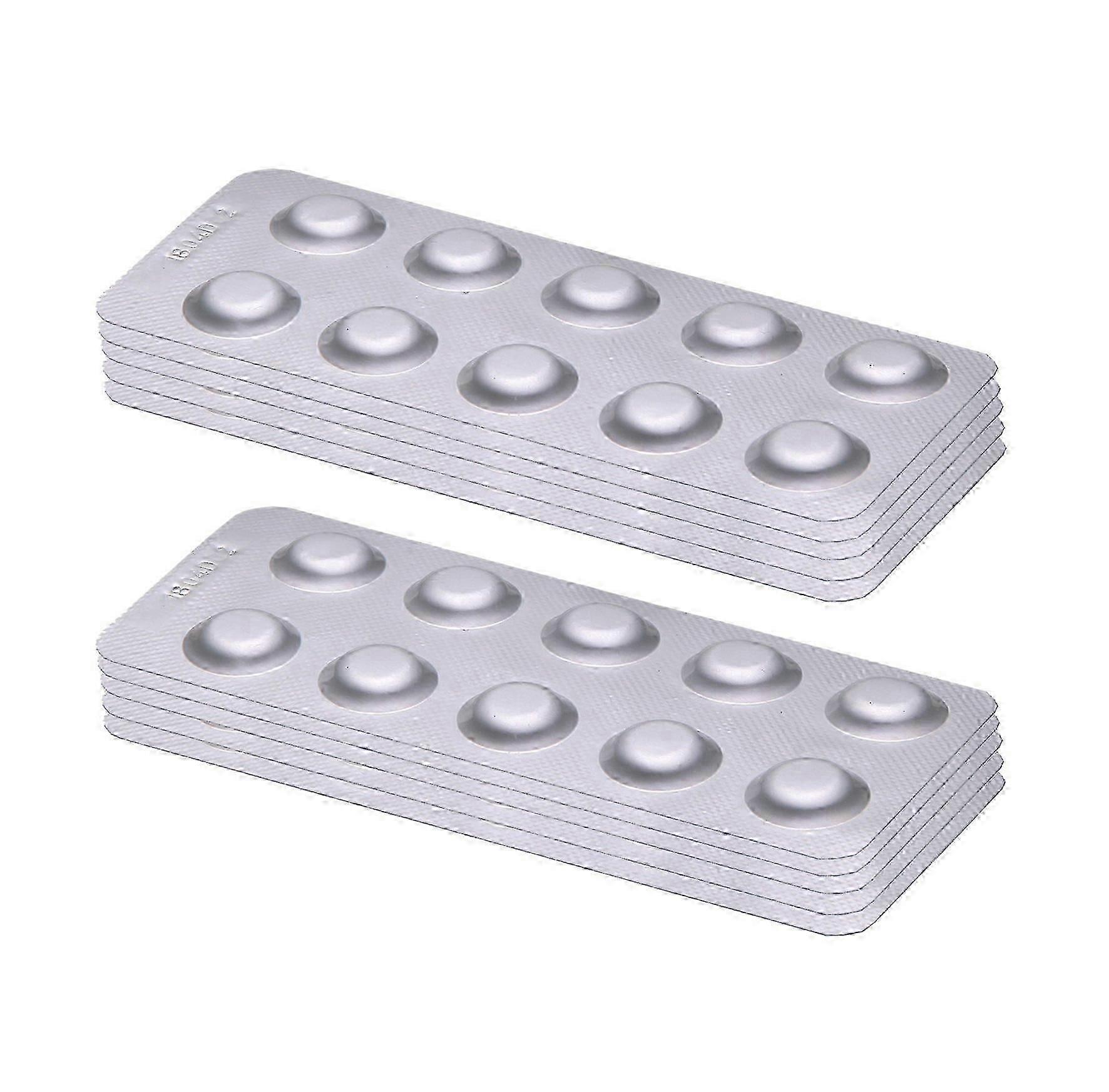 Water analysis test tablets chlorine/pH value, 100 pieces