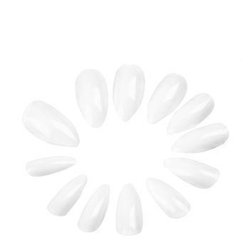 Water Drop Nail Tips Full Cover Designed for Nail Art 600Pcs Natural Nails