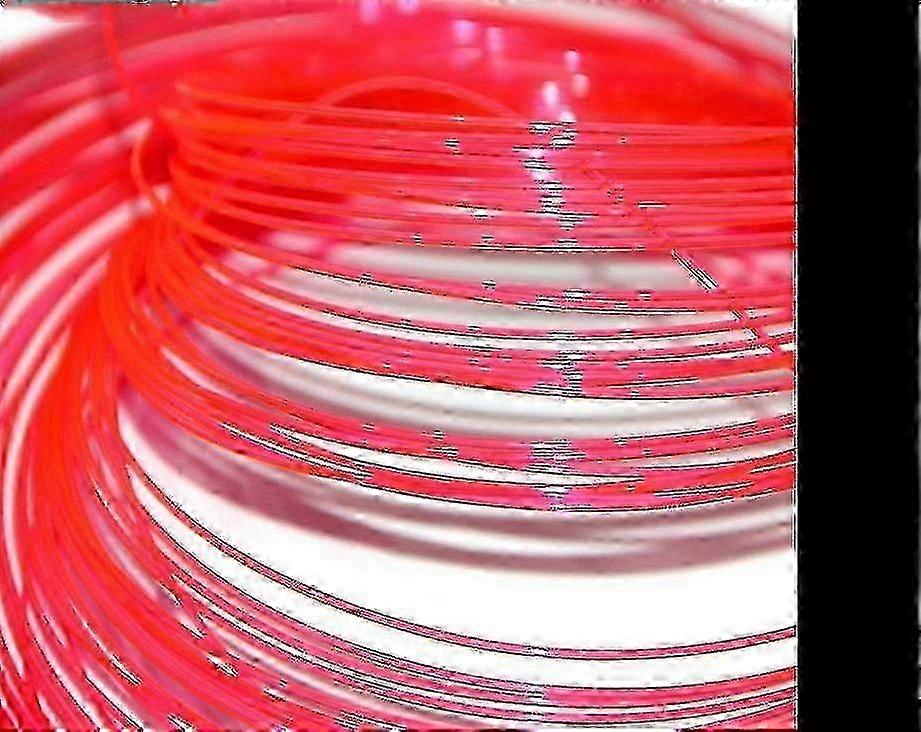 Red 1.0Mm Optic Fiber Plastic Cable Fluorescence Flex compatible with Bow Sight Lighting N