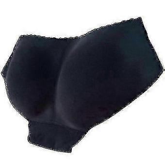 Braguitas sin costuras para mujer con efecto push-up, realzadoras de glúteos, color negro, talla S, sexys y acolchadas.