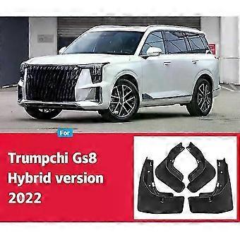 Mud Flaps compatible with Trumpchi GAC GS8 2022 Splash Guards MudFlaps Front Rear Mudguards Fender Car Exterior Accessories-Hybrid Version