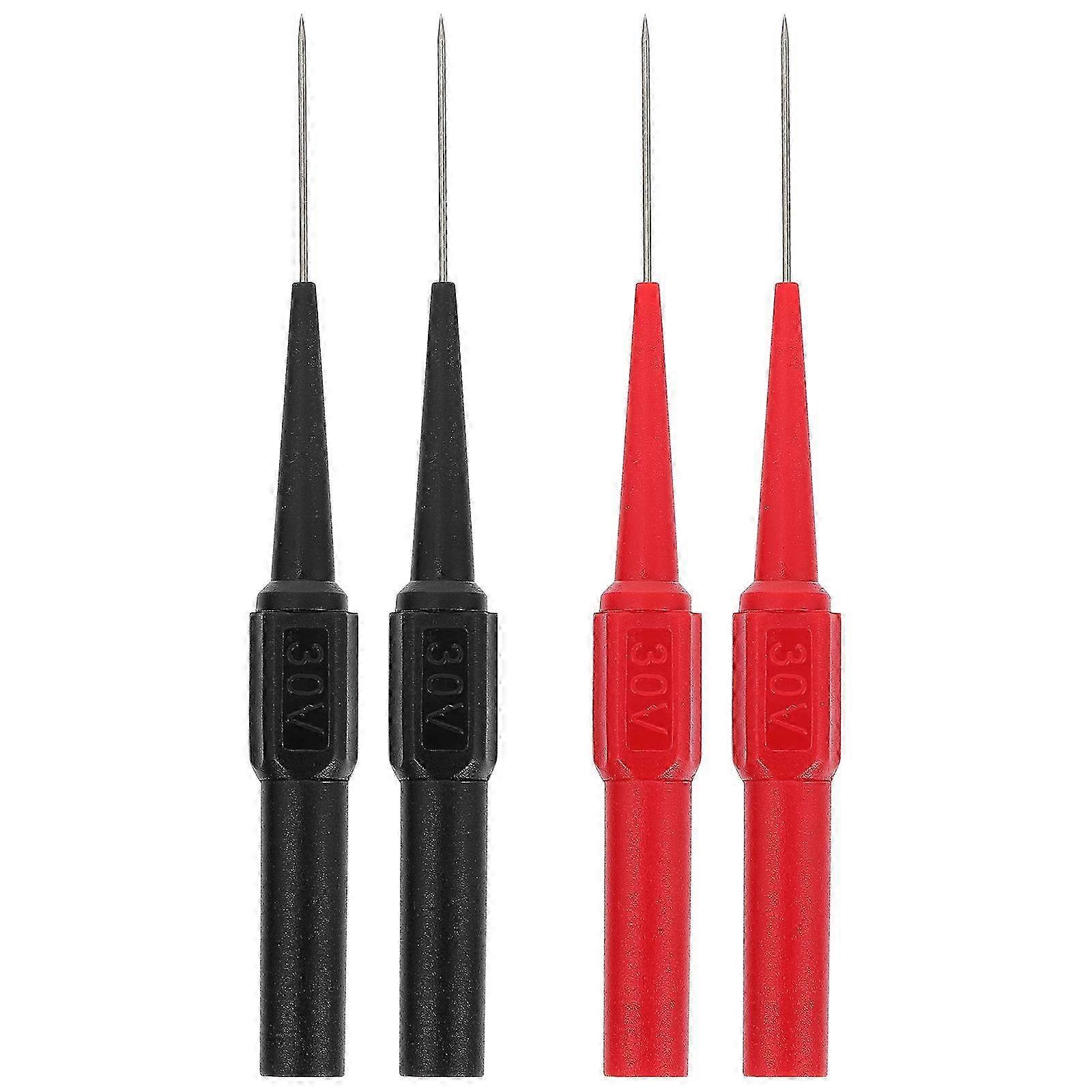 4pcs Back Probe Pin Insulation Piercing Needle Non-destructive Needle Tip Probe