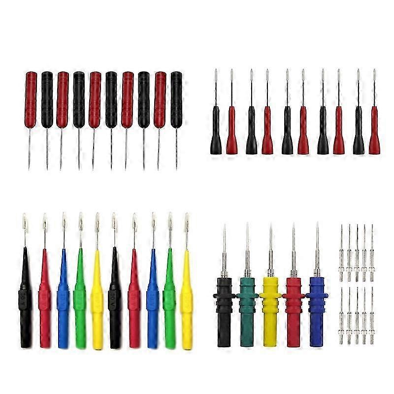 Test Leads Pin Flexible Test Probe Tips 07mm Connector Multimeter Needle