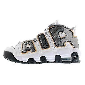 Nike Air More Uptempo White Anthracite Snakeskin GS CQ4583-100