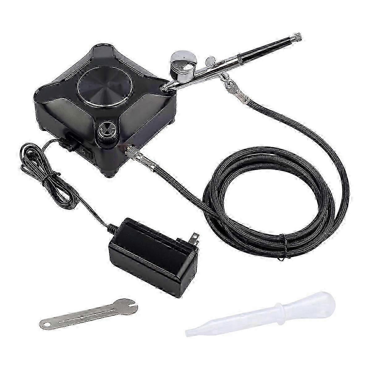 Professional Airbrush Kit Comes with a Compressor that Supports Adjustable Output