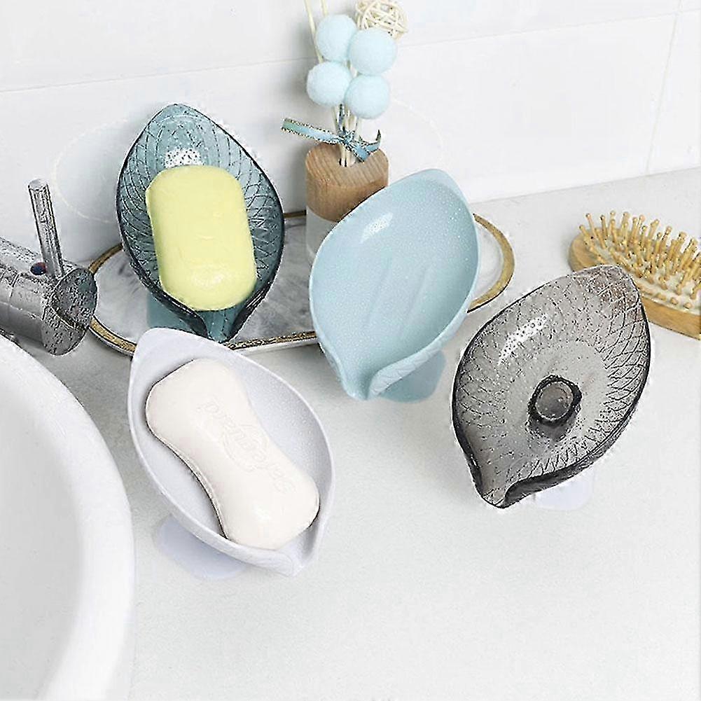 PP+ABS Leaf Drain Soap Holder