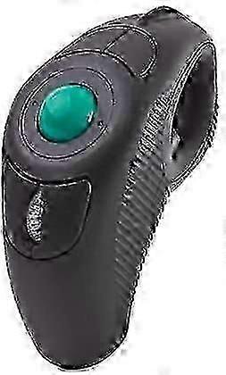 Wireless Portable Ambidextrous Trackball Mouse, 4 DPI Levels, 10M Range, USB/PS2 Interface