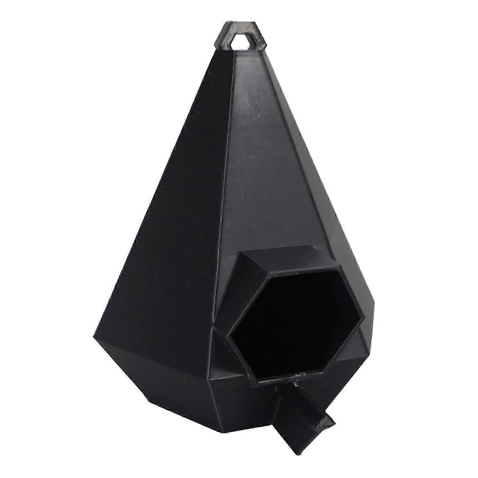 Modern Hexagonal Hanging Bird House