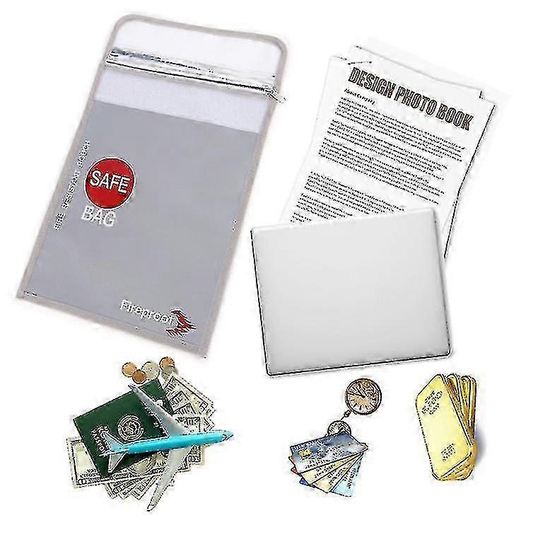 Lightweight Fireproof Cash & Passport Pouch