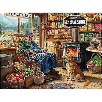 Nostalgic Country The General Store Immersive Stress-Relieving Puzzle JI-1506