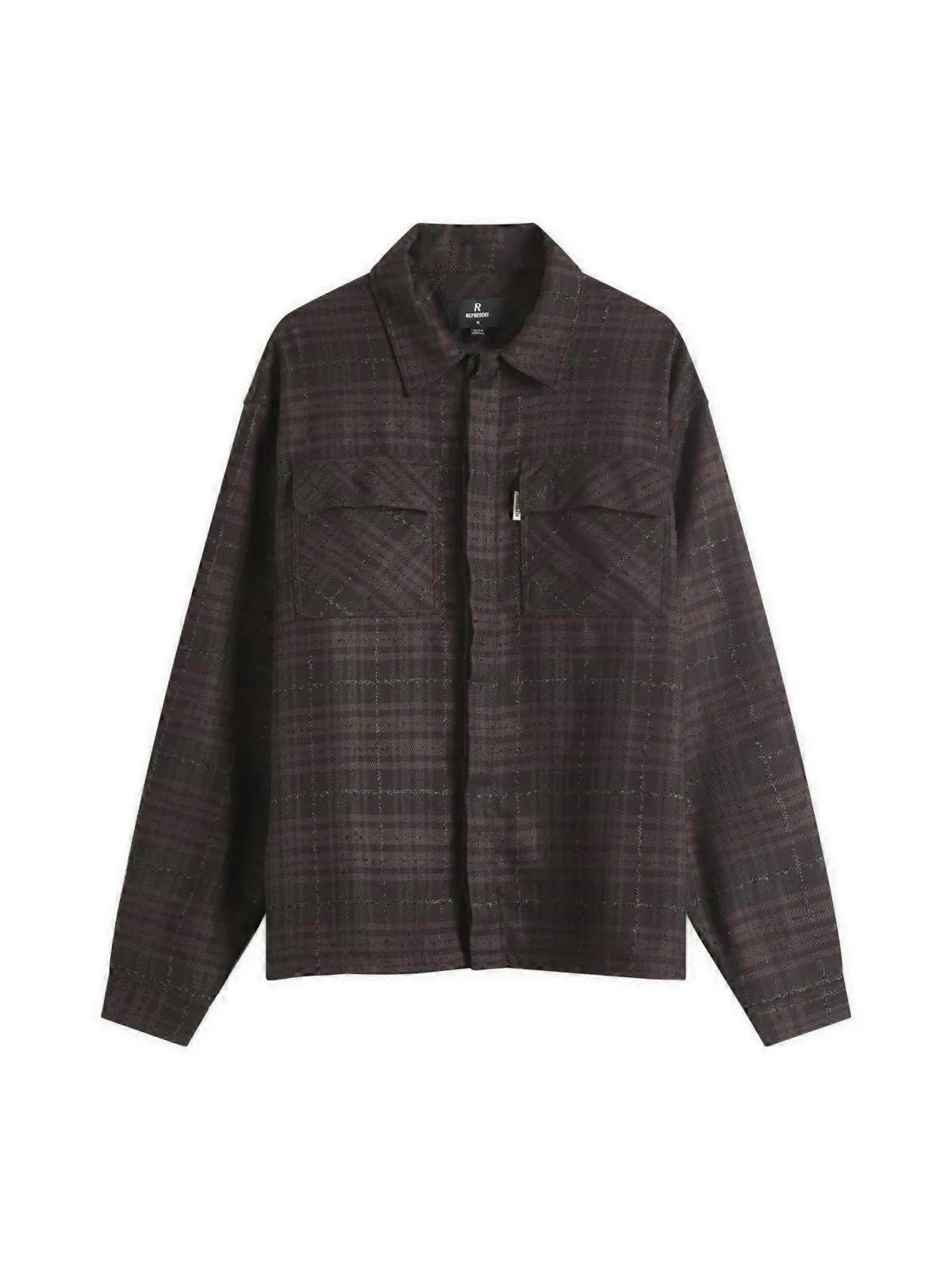 REP Logo Flannel Overshirt