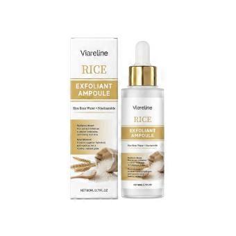 White Rice Peeling Ampoule 2025 New Soft Exfoliating Face and Body Scrub Black and White Rice Exfoliant for All Skin (White 80ml)_msc