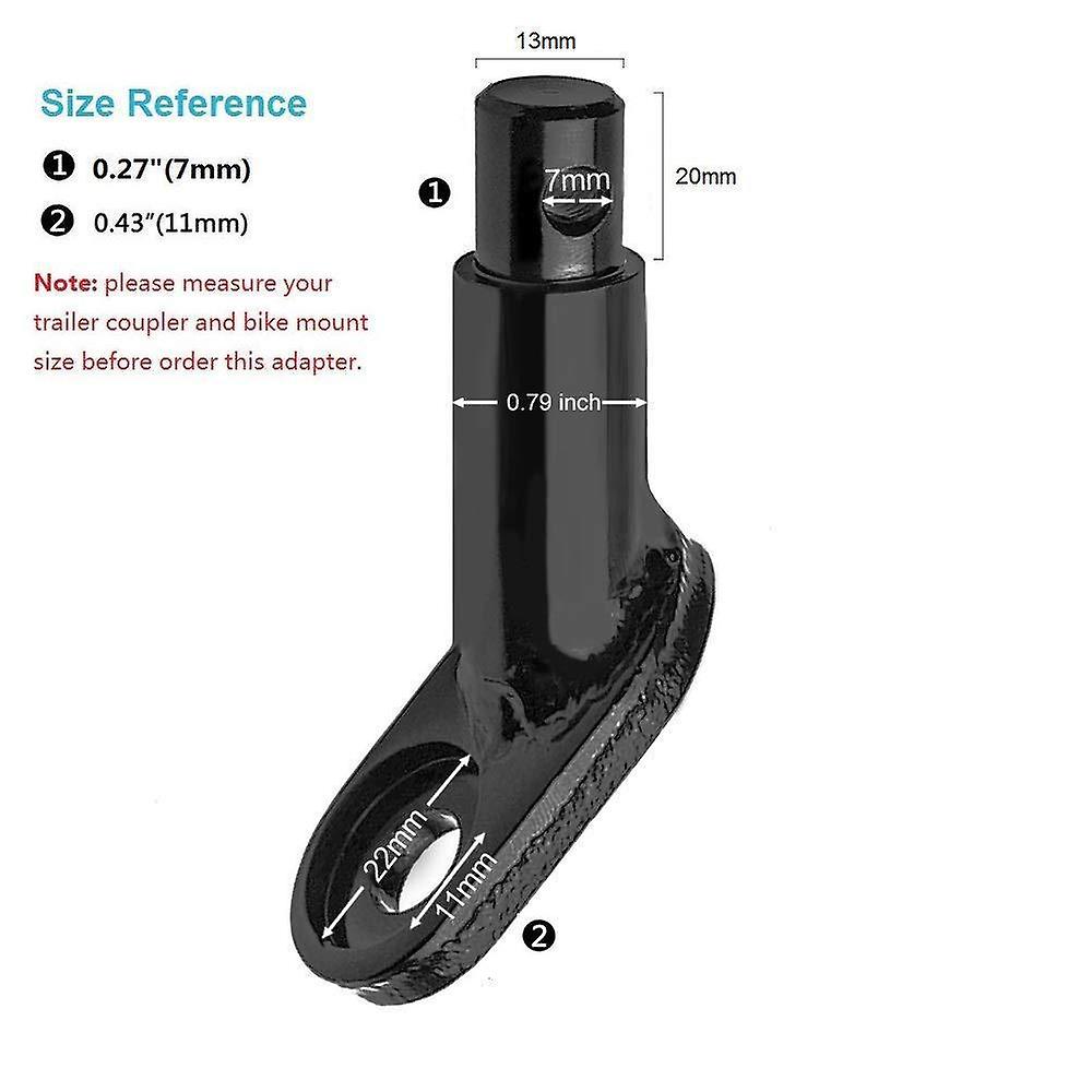 Coupleur Remorque Vélo Universel En Alliage Aluminium - Adaptateur