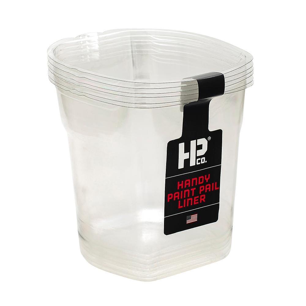 1 qt. Clear Plastic Liners (6-Pack)
